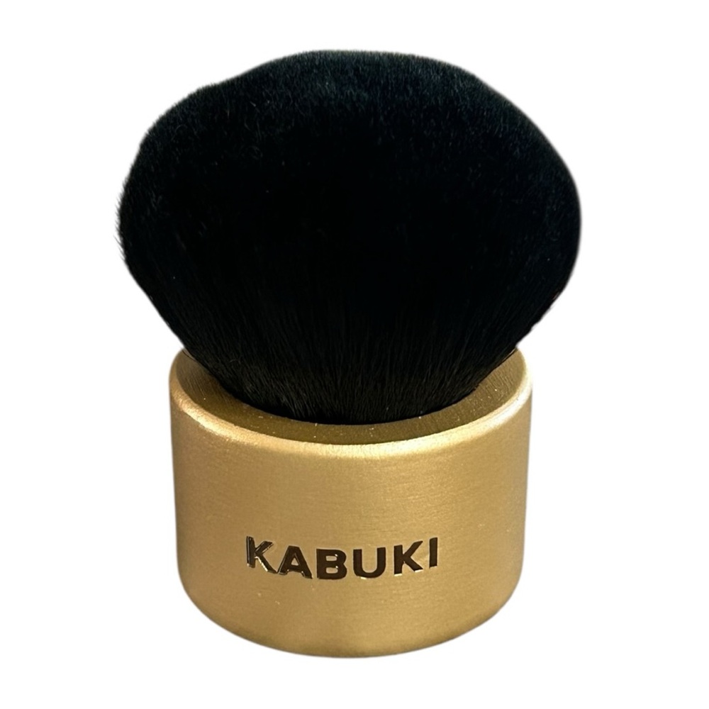 Belle Beauty Kabuki Makeup Brush - Gold Base | Soft Dense Bristles | NEW